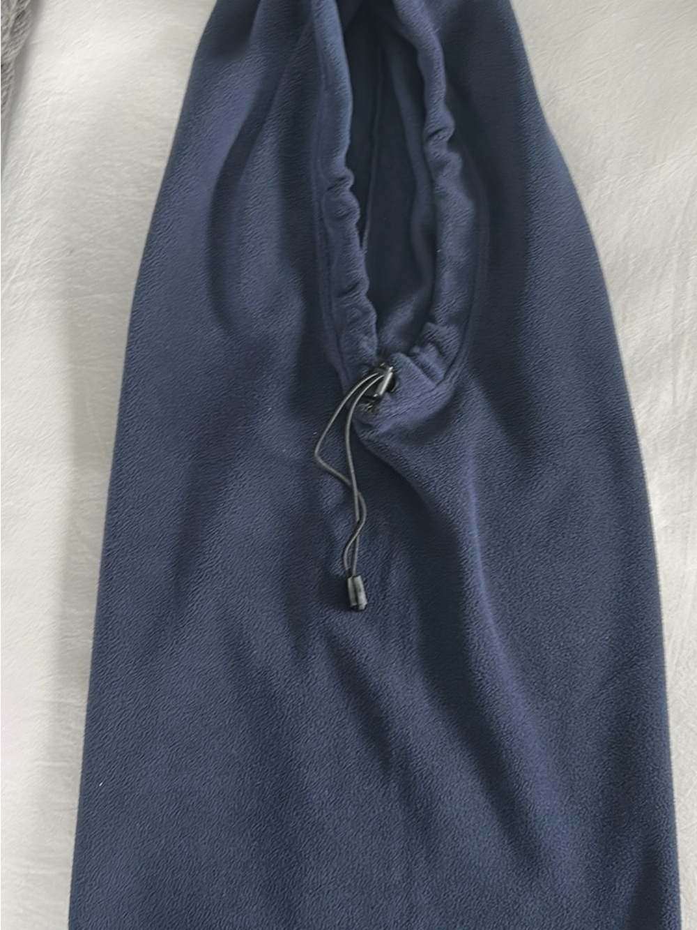 Kohl's Men’s Navy Fleece Drawstring Balaclava